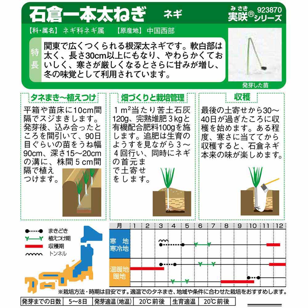 ネギ_石倉一本太 春秋兼用 | ジョイフル本田 取り寄せ&店舗受取 ネギ_石倉一本太 春秋兼用 | ジョイフル本田 取り寄せ&店舗受取