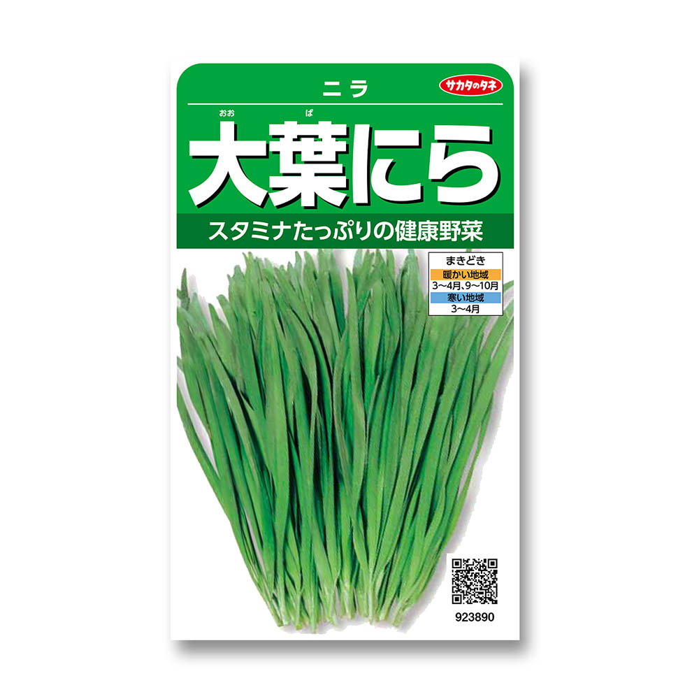 野菜種 ニラ 大葉にら サカタのタネ ５ｍｌ ジョイフル本田 店舗受取サービス