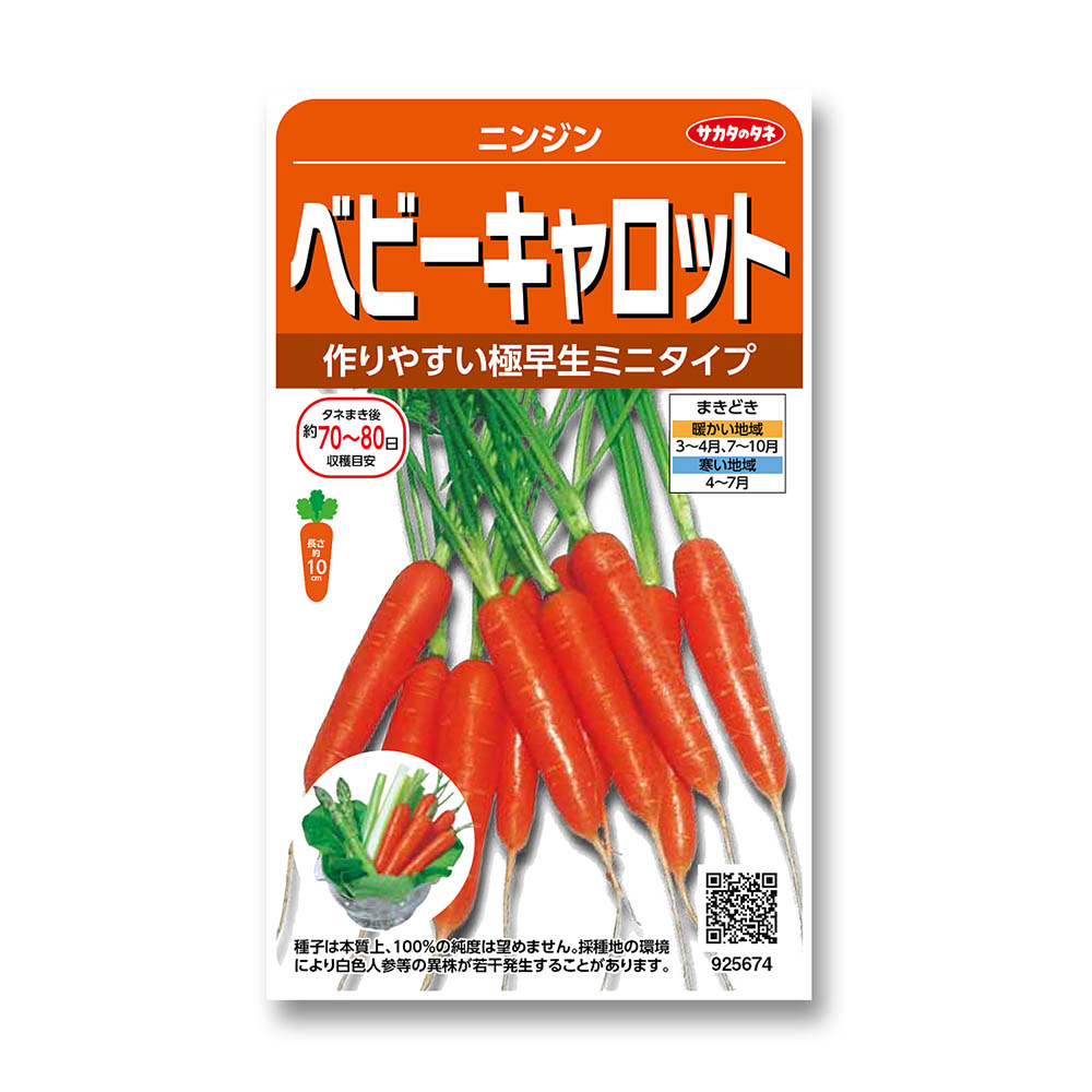 ニンジン_ベビーキャロット　春秋兼用