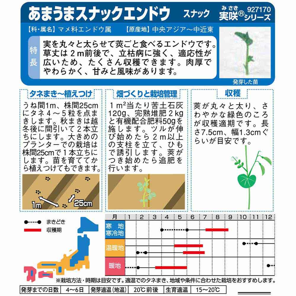 エンドウ_つるありエンドウ_スナック