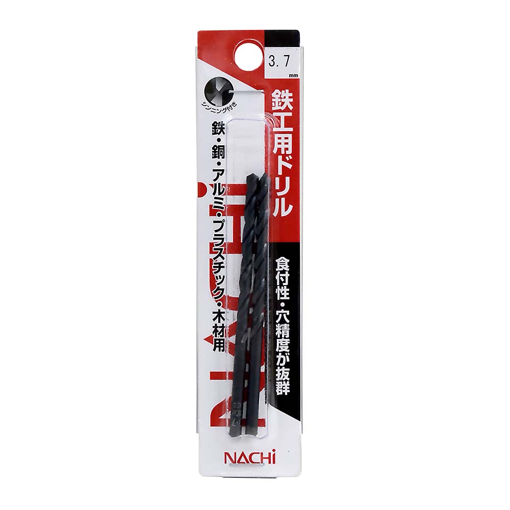 鉄工ドリル シンニング　3.7mm