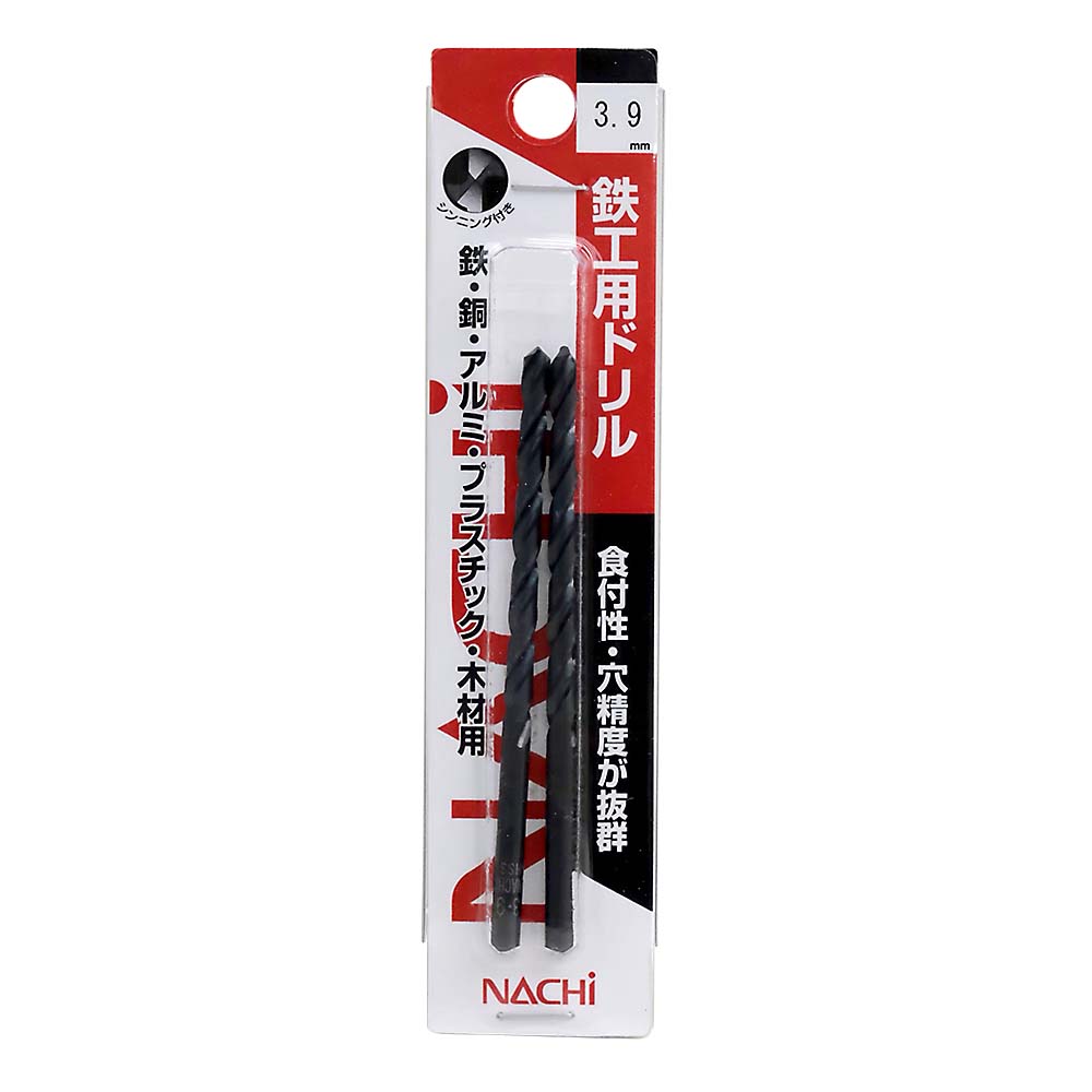 鉄工ドリル シンニング　3.9mm