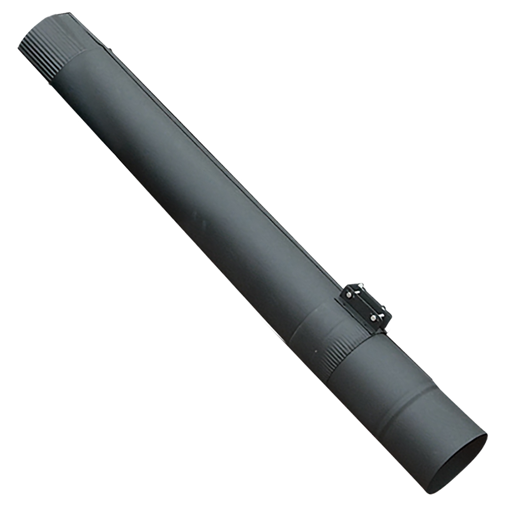 黒耐熱ロングスライド煙突　150mm