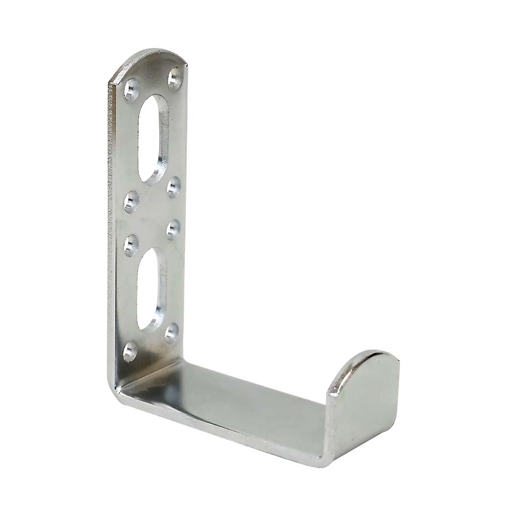 ジョイント金具コの字 クローム　C-3