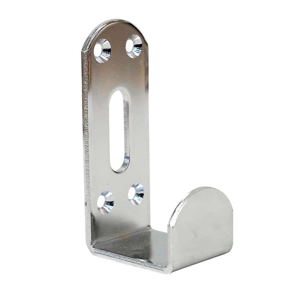 ジョイント金具コの字 クローム　C-5