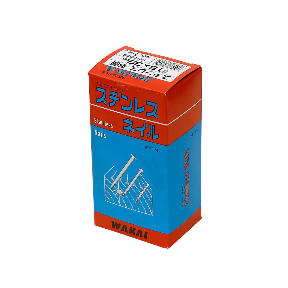 ステンレス　平頭釘　１ｋｇ　１５ｘ３２ｍｍ