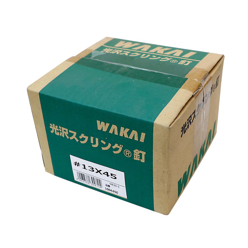 光沢スクリング釘　１３ｘ４５ｍｍ（４ｋｇ）