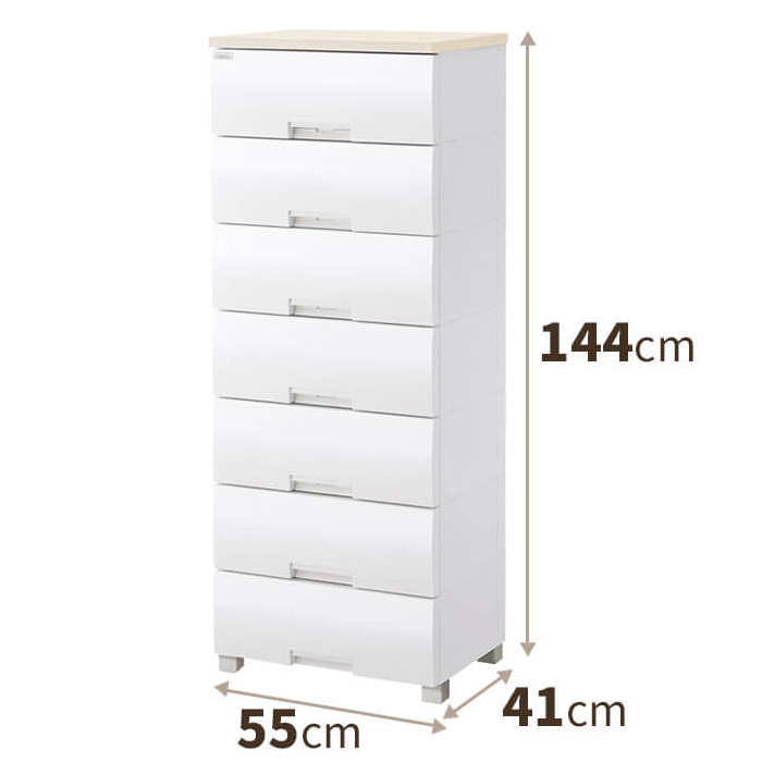フィッツプラス　Ｆ５５０７（脚タイプ）メ－プル　Ｗ５５ｘＤ４１ｘＨ１４４ｃｍ