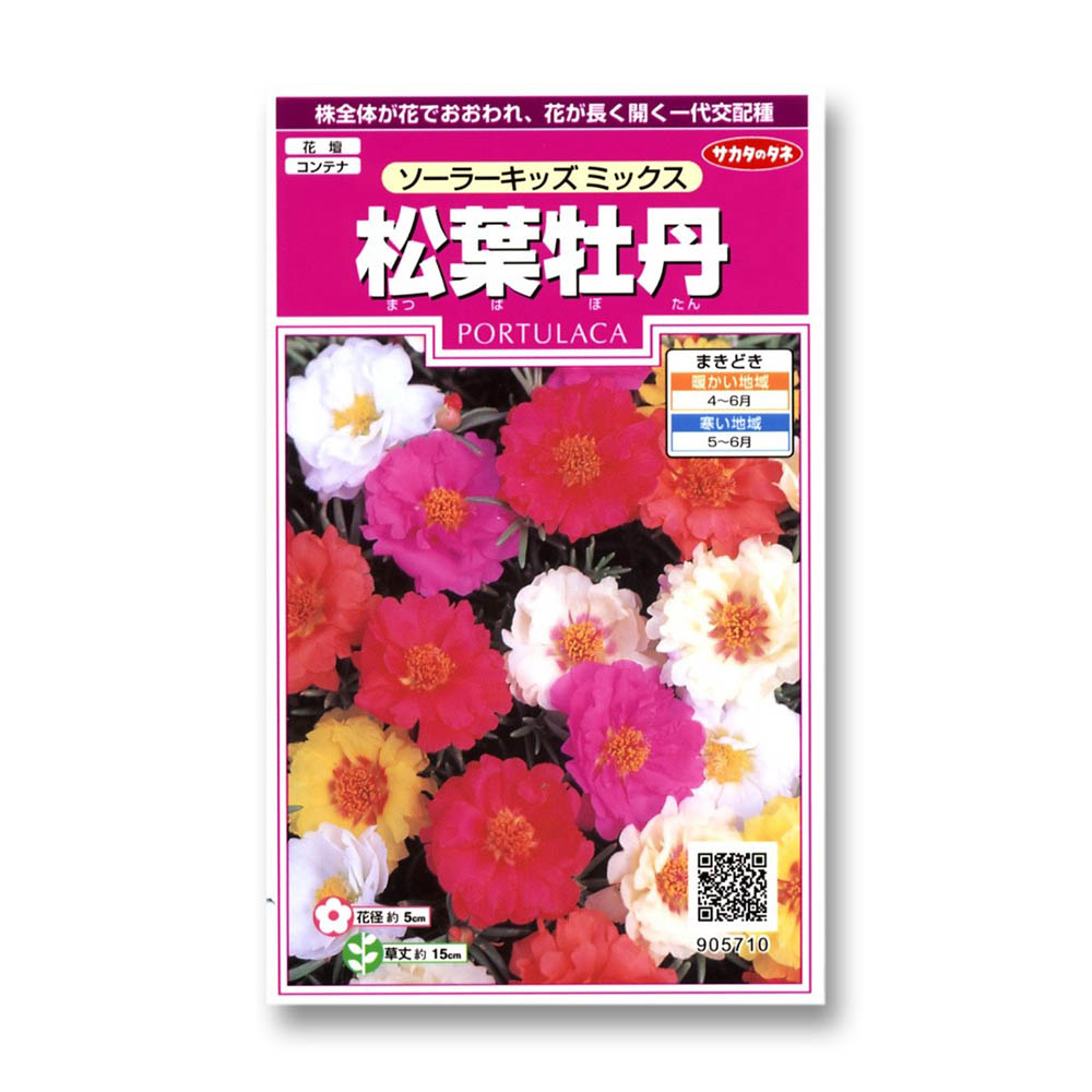松葉牡丹_ソーラーキッズミックス　春秋兼用
