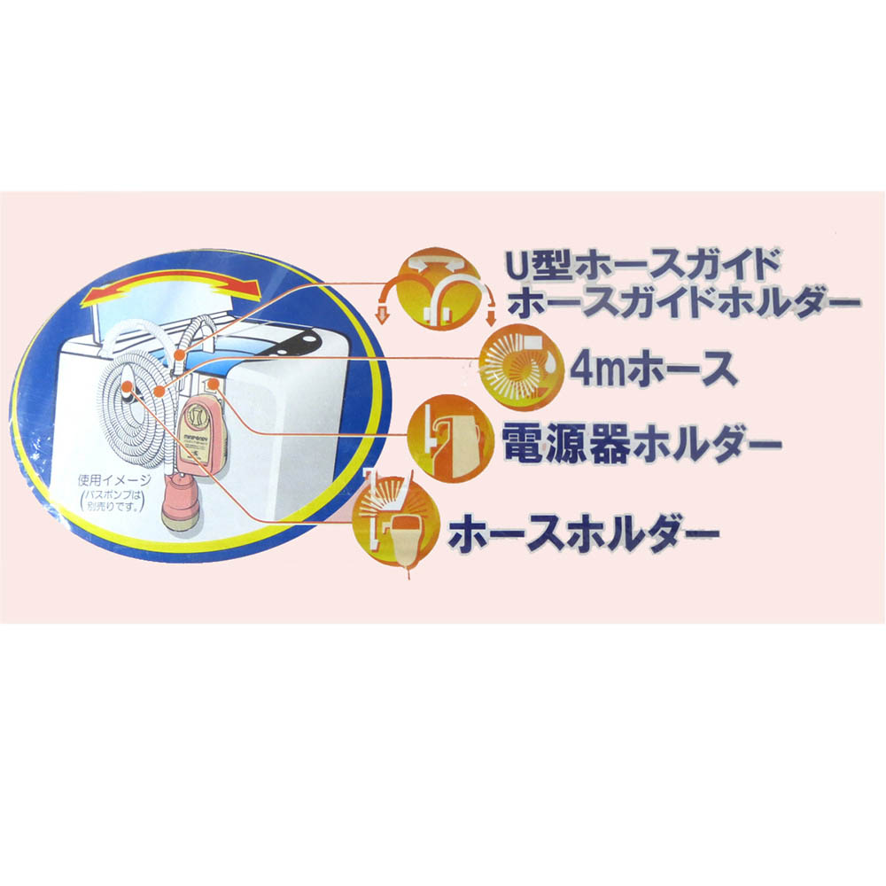 工進バスポンプ用給水ホースセット　ＮＨ－４Ｕ　ＮＨ－４Ｕ