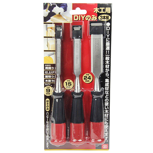 木工用DIYのみ　3本組