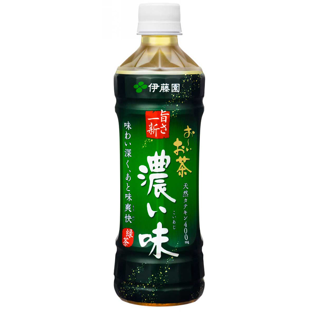 【ケース】伊藤園 おーいお茶 濃い味　600ml 24