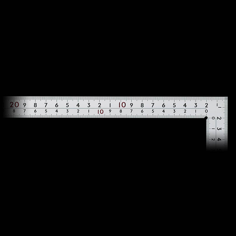 曲尺 厚手広巾 30CM CM数字
