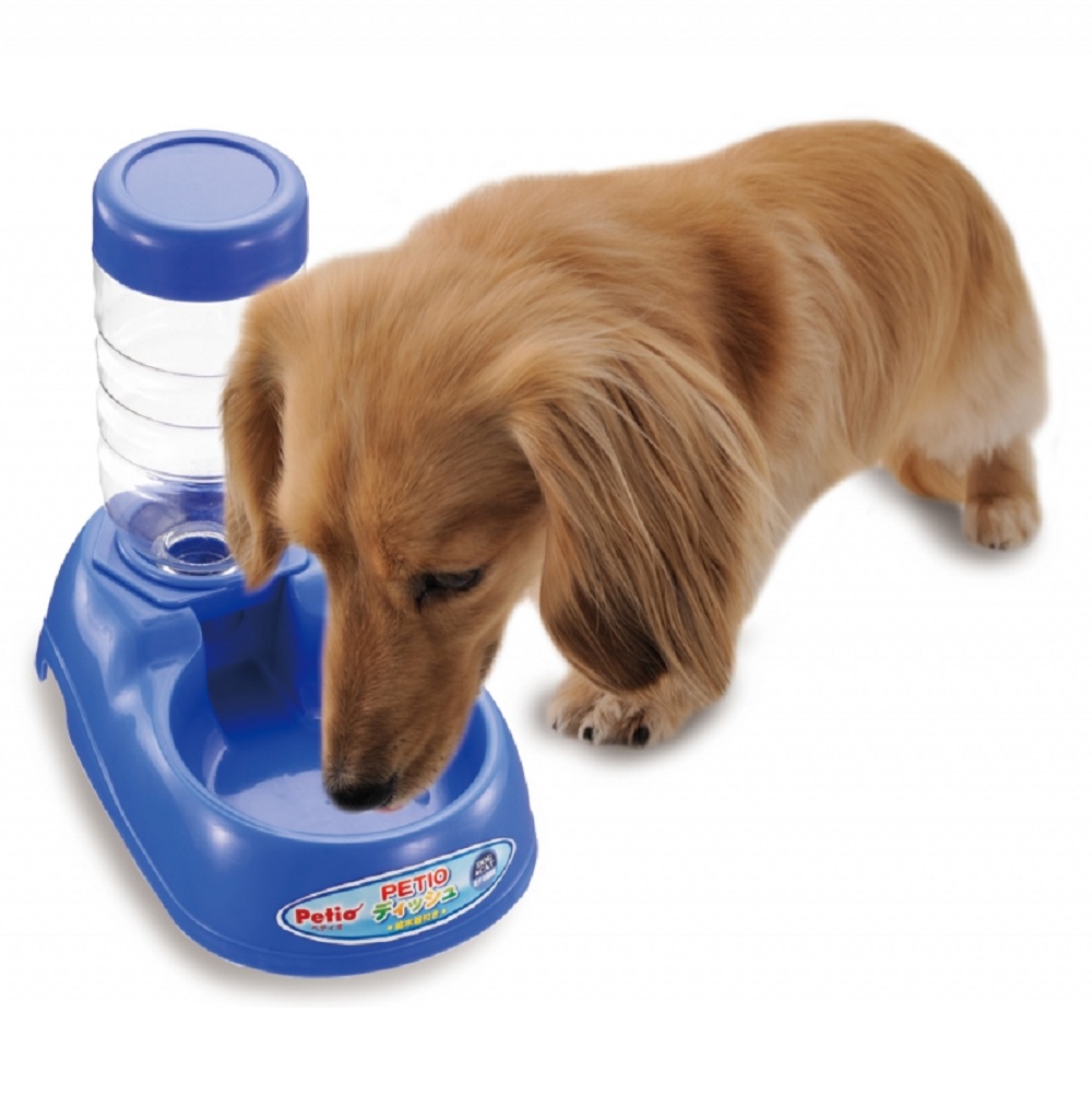 ペティオ PETIOディッシュ給水器 ブルー