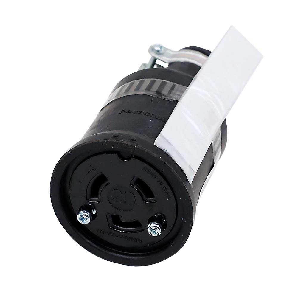 接地2P20A 防水ゴムコードコネクタボディ WA5529 | ジョイフル本田