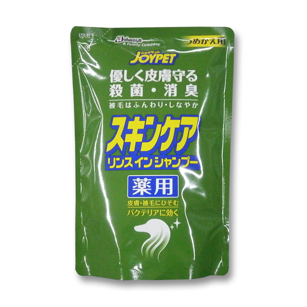 薬用スキンケアリンスインシャンプー 犬用 つめかえ 430ml ジョイフル本田 店舗受取サービス