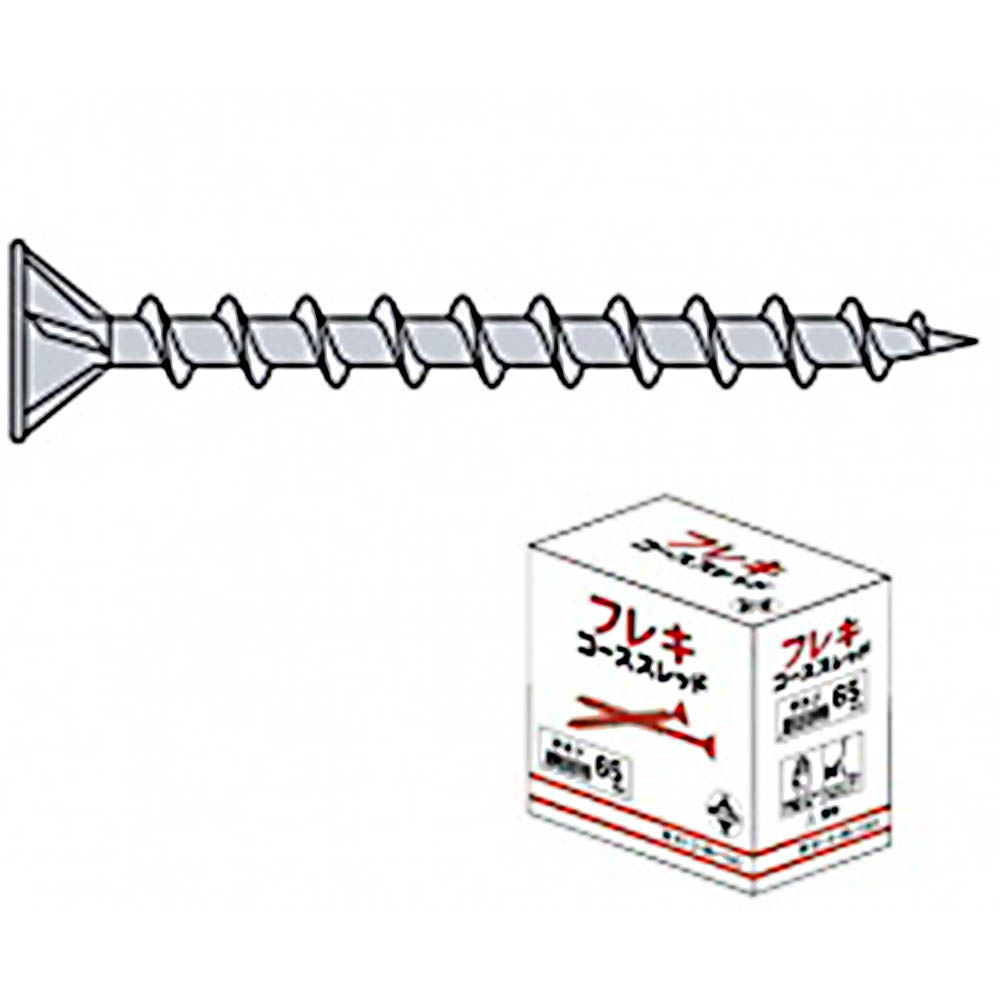 コーススレッド フレキ頭　3.8×45