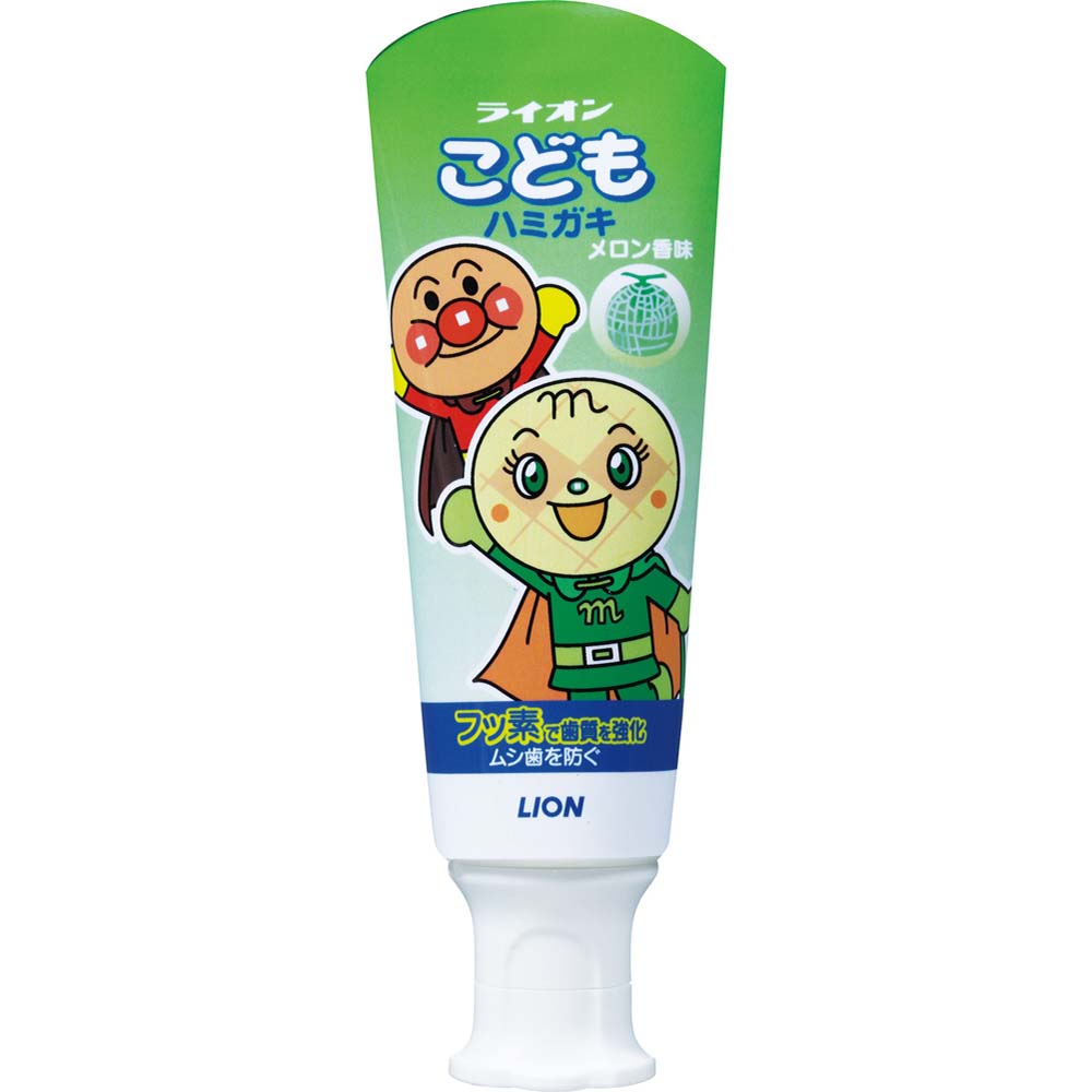 ライオン　こどもハミガキ　メロン　４０ｇ
