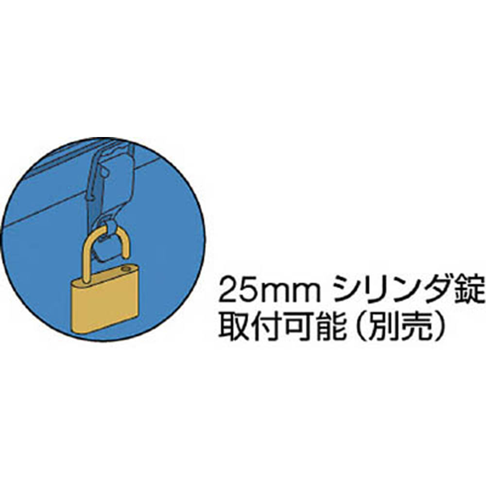 山型ツールボツクス　ブルー　Ｙ－３５０－Ｂ