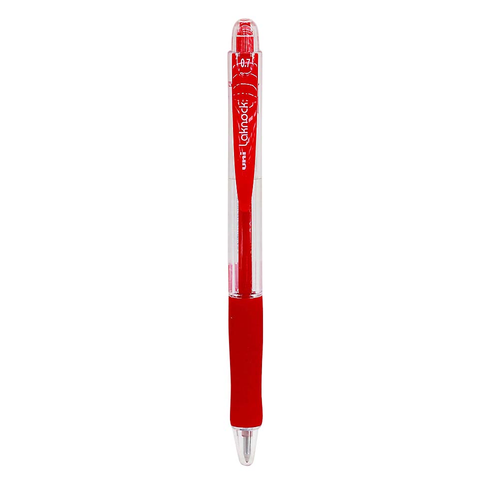 三菱 楽ノック 赤 0.7mm　10本箱