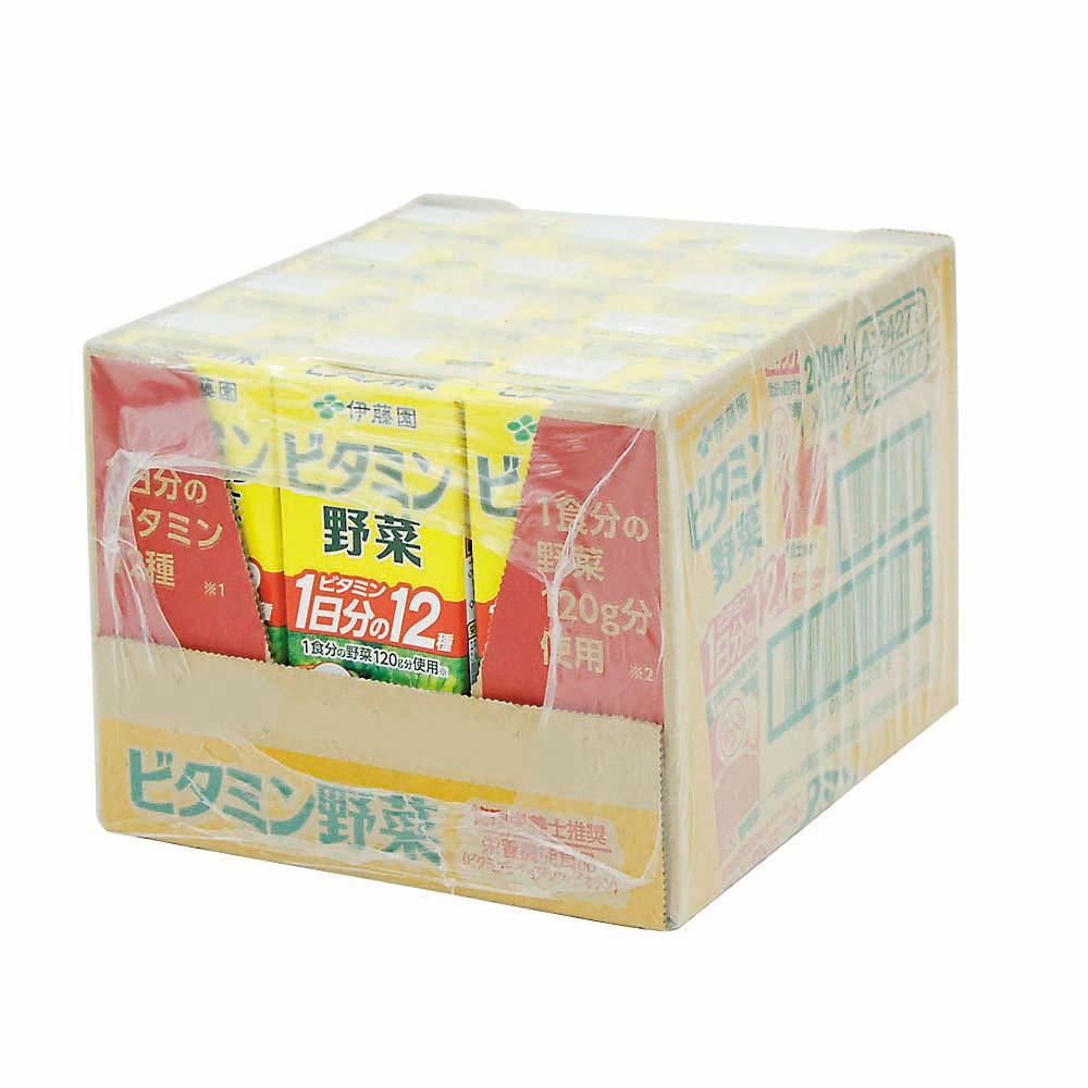 伊藤園　ビタミン野菜　２００ｍｌ（ケース１２本）