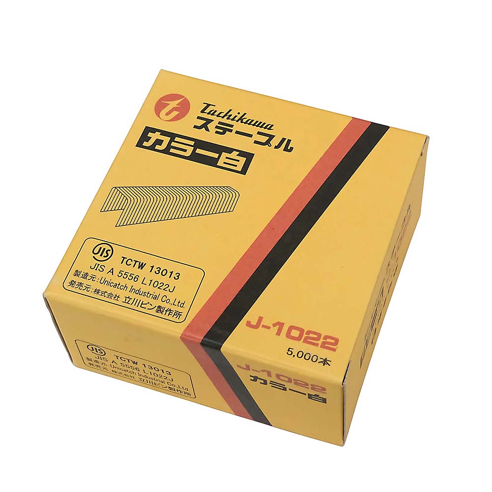 タチカワステープルシロ(5000本) J-1022W　J-1022W
