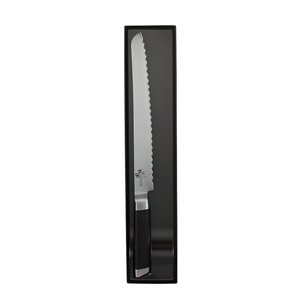 関孫六　ダマスカス　パン切りナイフ　２４０ｍｍ　０００ＡＥ５２０７