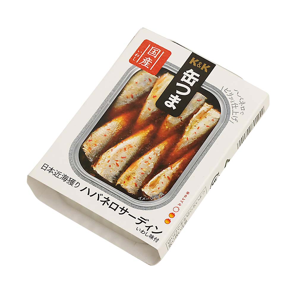 ＫＫ日本近海どりハバネロサーディン　角３号Ｂ