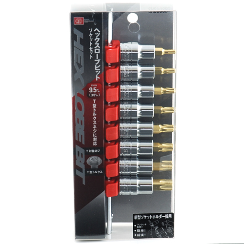 ヘックスローブビットソケット　SHS308BT