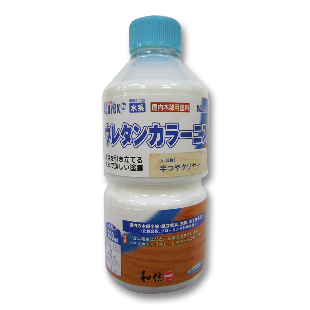 ウレタンカラーニス 半つや　300ml