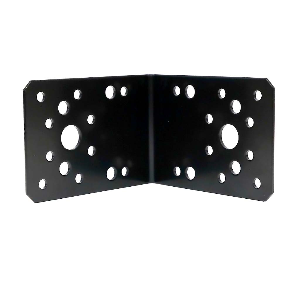巾広金折A1黒　90x90x65mm