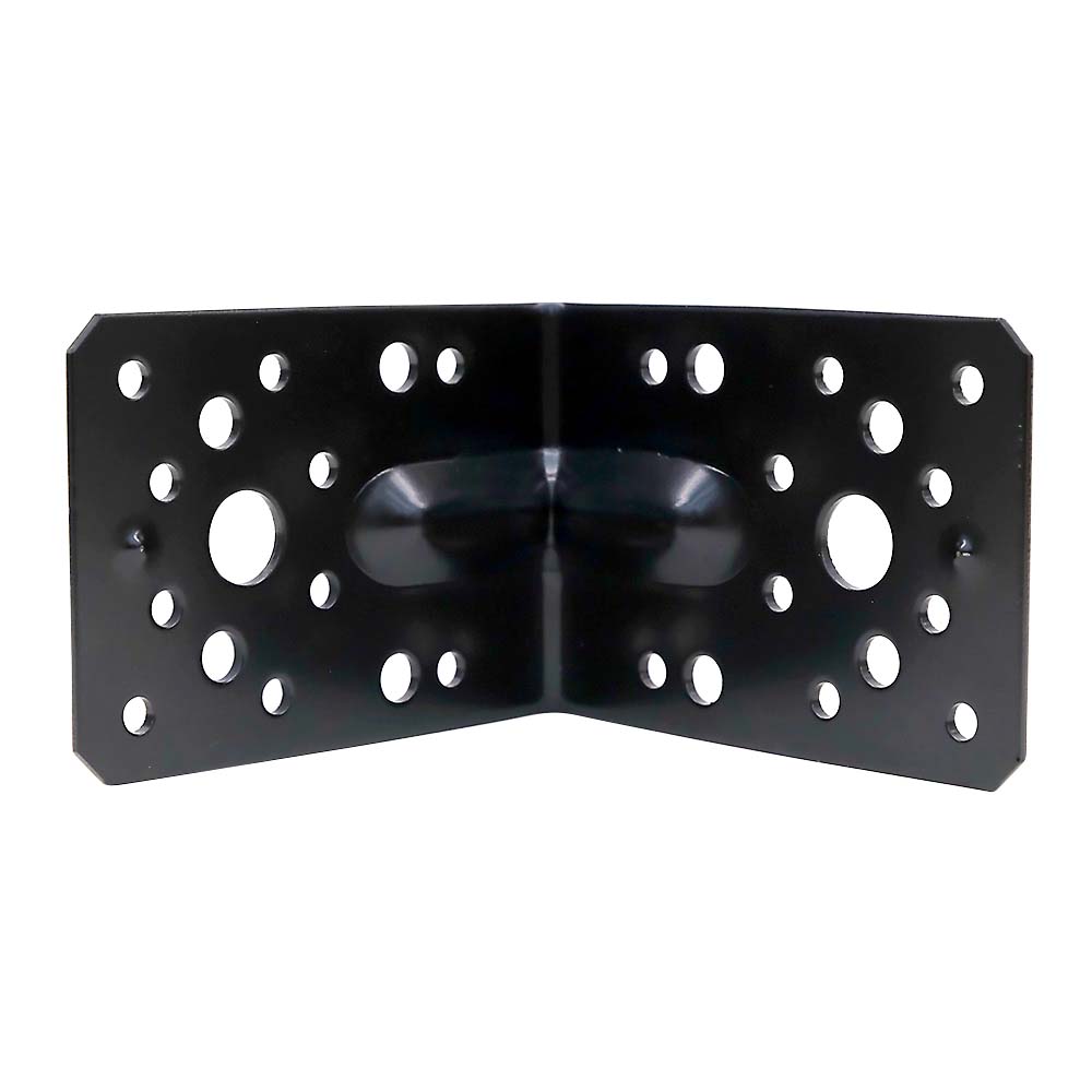 巾広金折A2黒　90x90x65mm