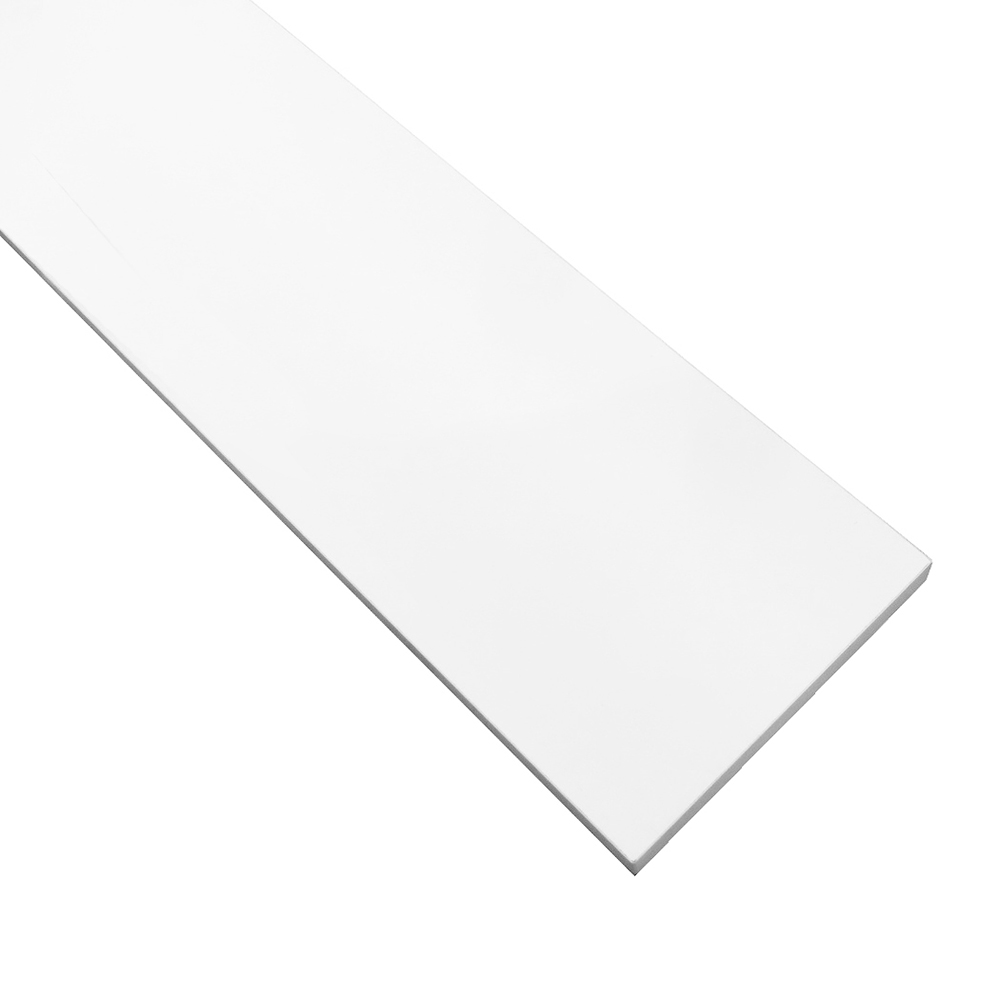 カラー棚板 ホワイト　15x600x150mm