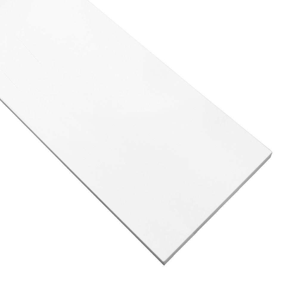 カラー棚板 ホワイト　15x600x200mm