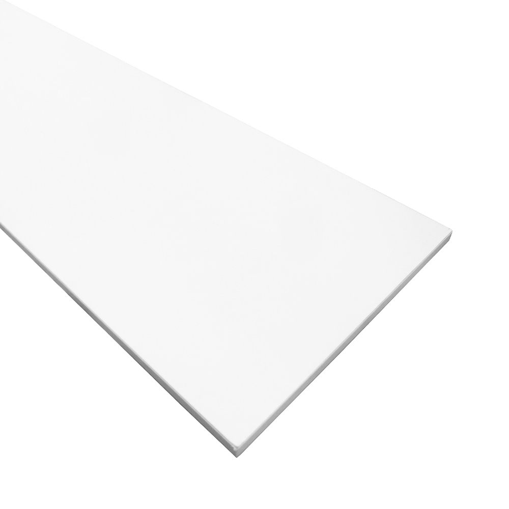 カラー棚板 ホワイト　15x900x250mm