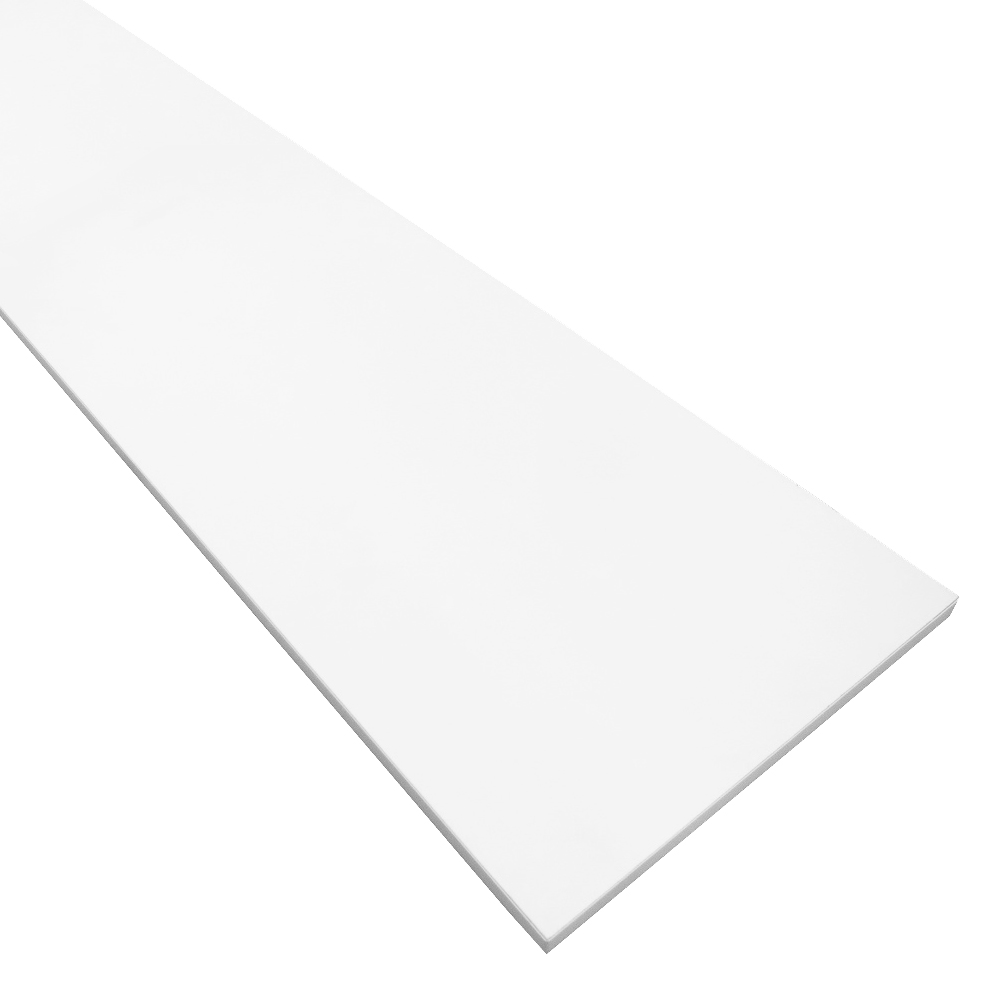 カラー棚板 ホワイト　15x1200x250mm