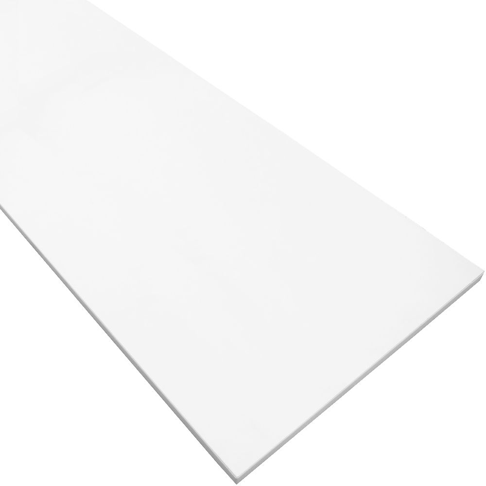 カラー棚板 ホワイト　15x1200x450mm
