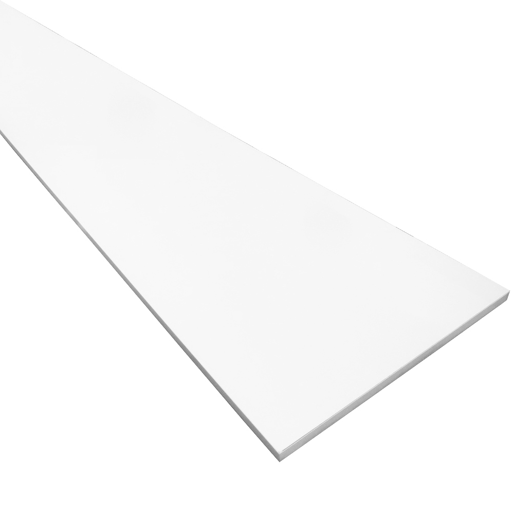 カラー棚板 ホワイト　15x1800x250mm