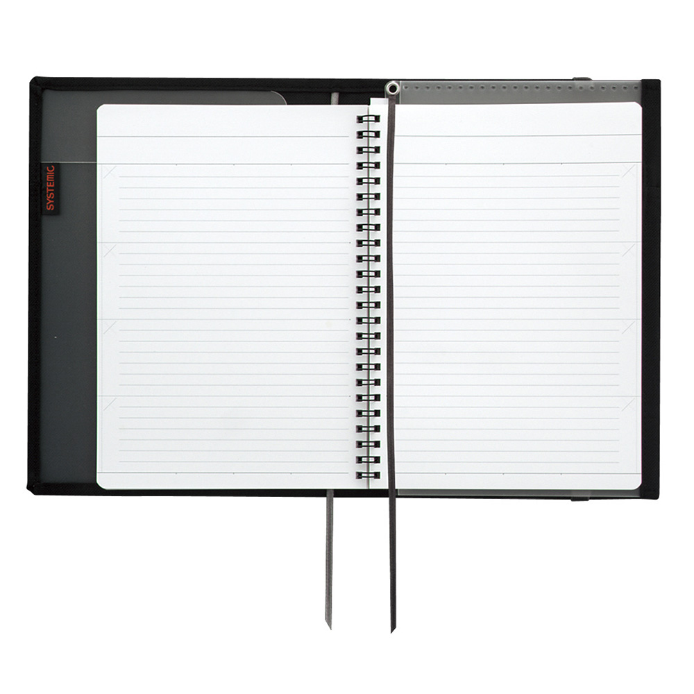 コクヨ カバーノート システミック A5 黒　ノ-685B-D