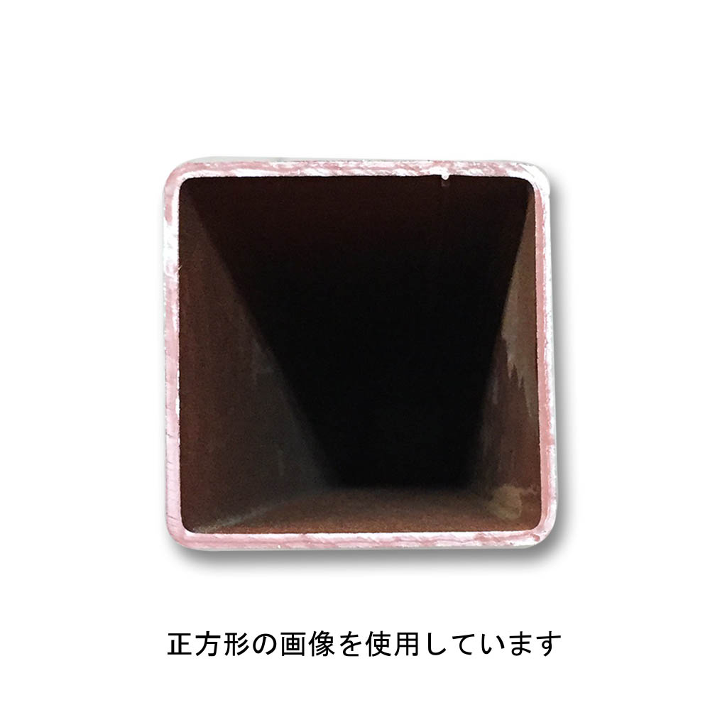 カラー角パイプ　2.3x100x50x6m