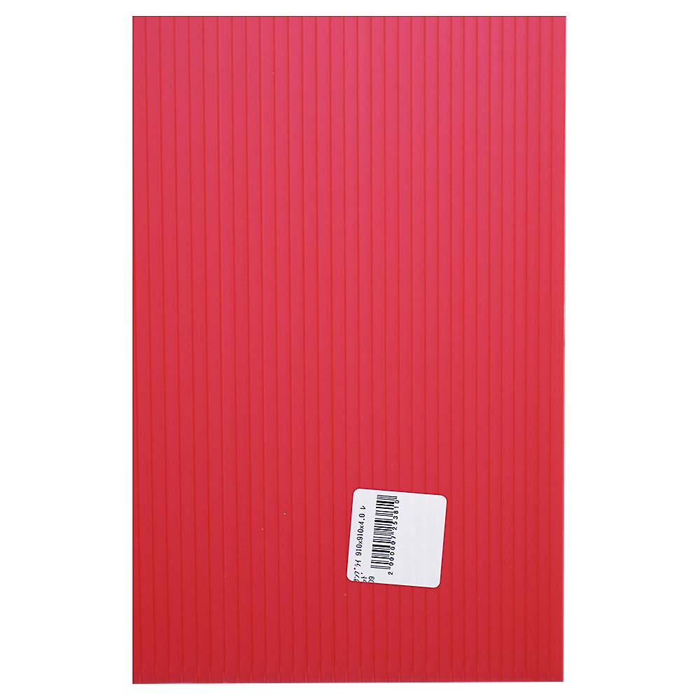サンプライ 910x910x4.0　レッド
