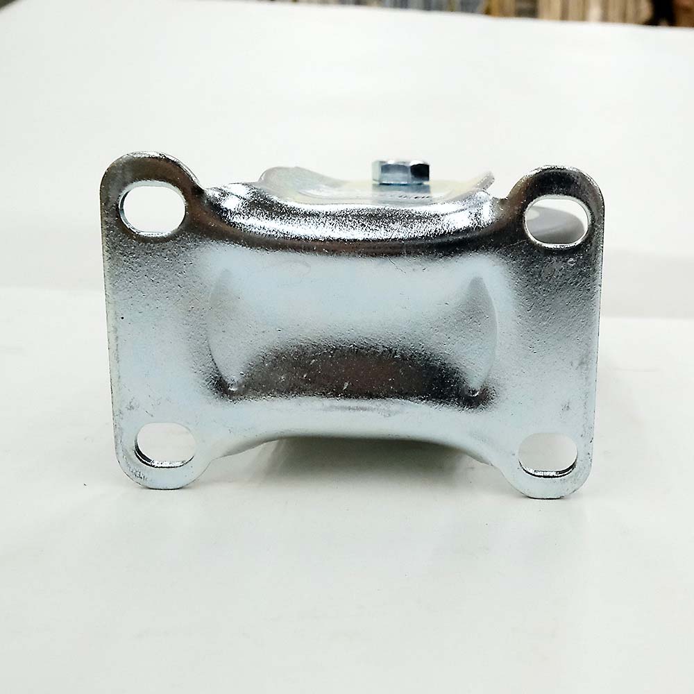 TPR中量型キャスター100φ固定　ストッパー無100mm