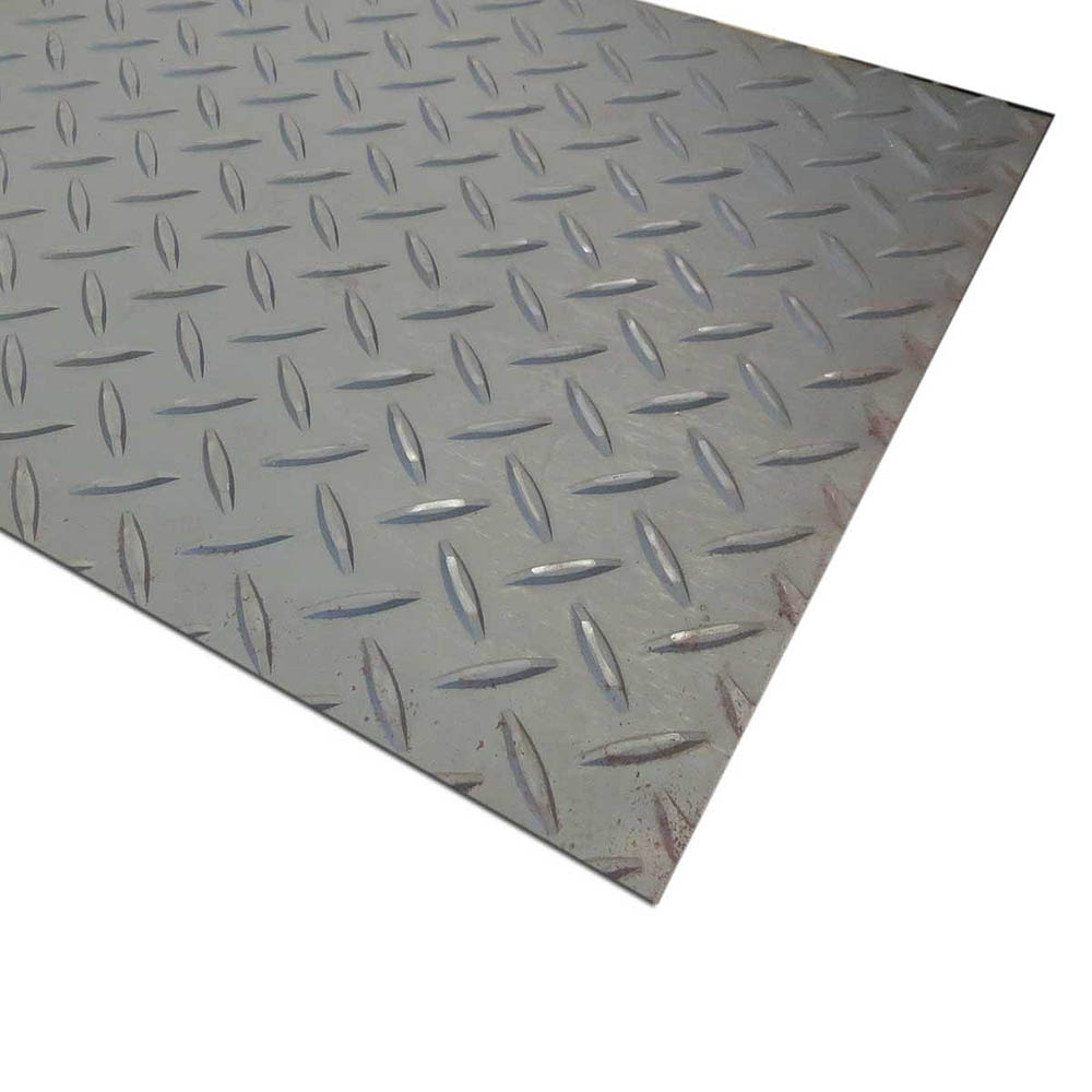 アルミ縞板(シマ板)3x1000x1220 (厚x幅x長さmm) - 材料、資材