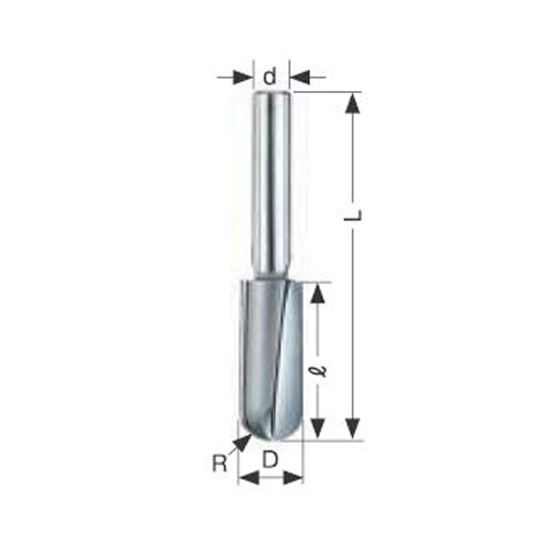 大日商U溝ビット　6x12mm R6 U612