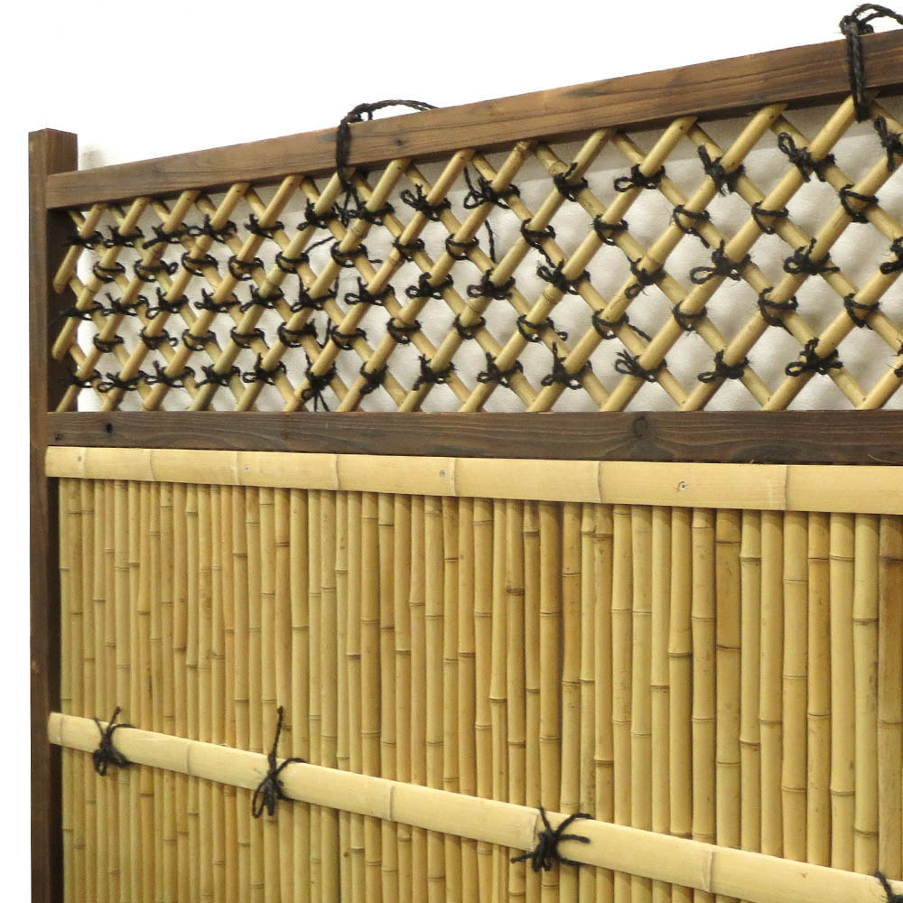バンブ-目隠し 縦型　W180x4.5xH190cm