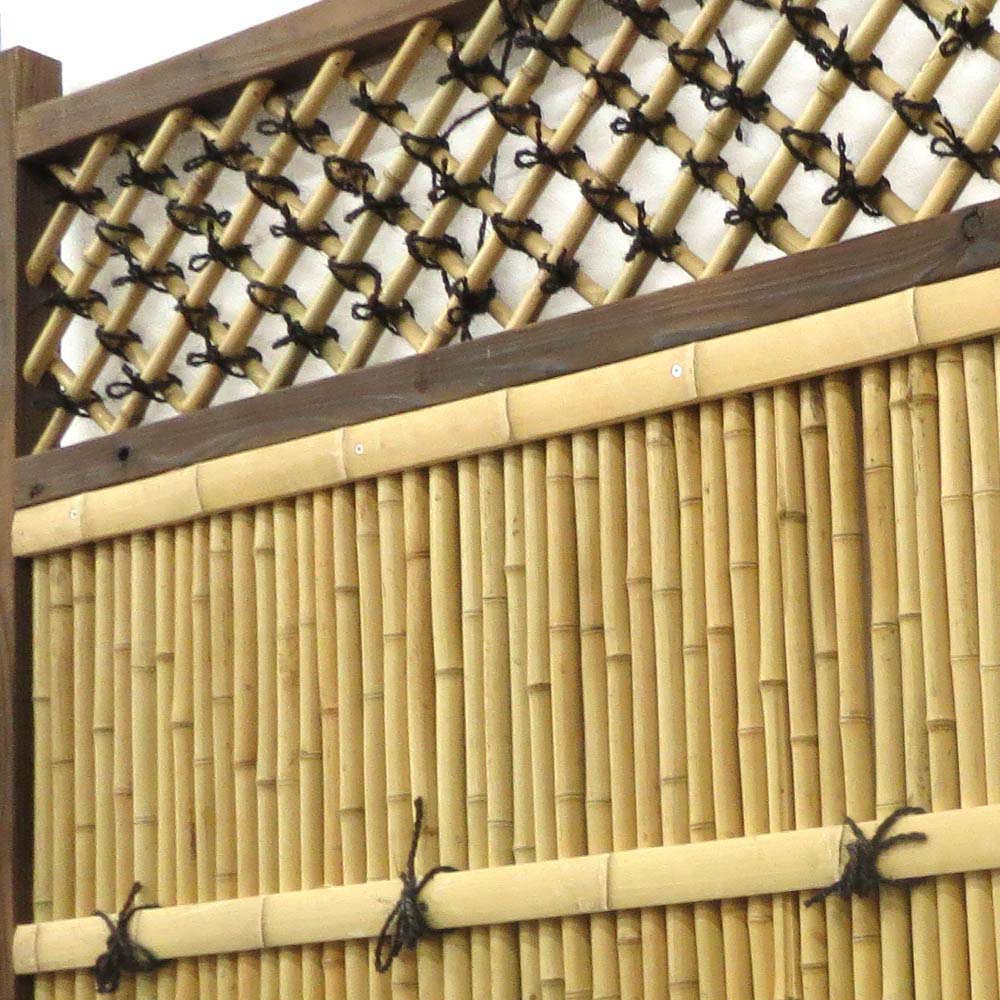 バンブ-目隠し 縦型　W180x4.5xH190cm