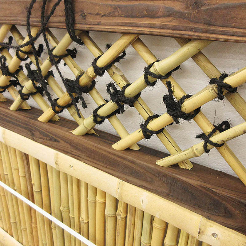 バンブ-目隠し 横型　W88x4.5xH120cm