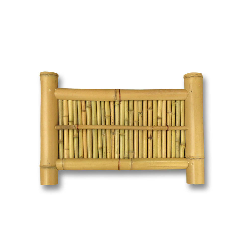 足元垣 丸竹縦　W45xH30cm