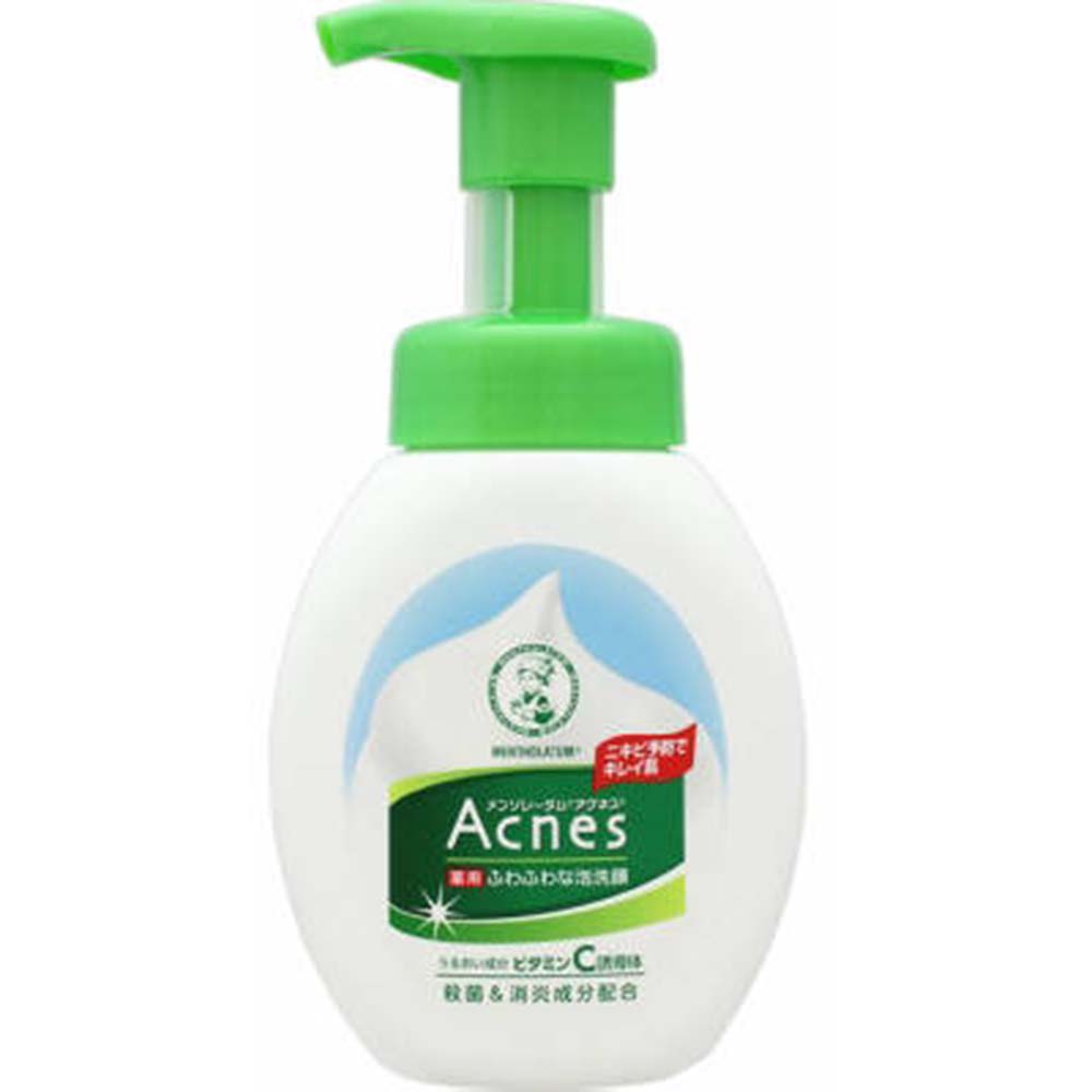 メンソレータム アクネス薬用ふわふわ泡洗顔　160ml