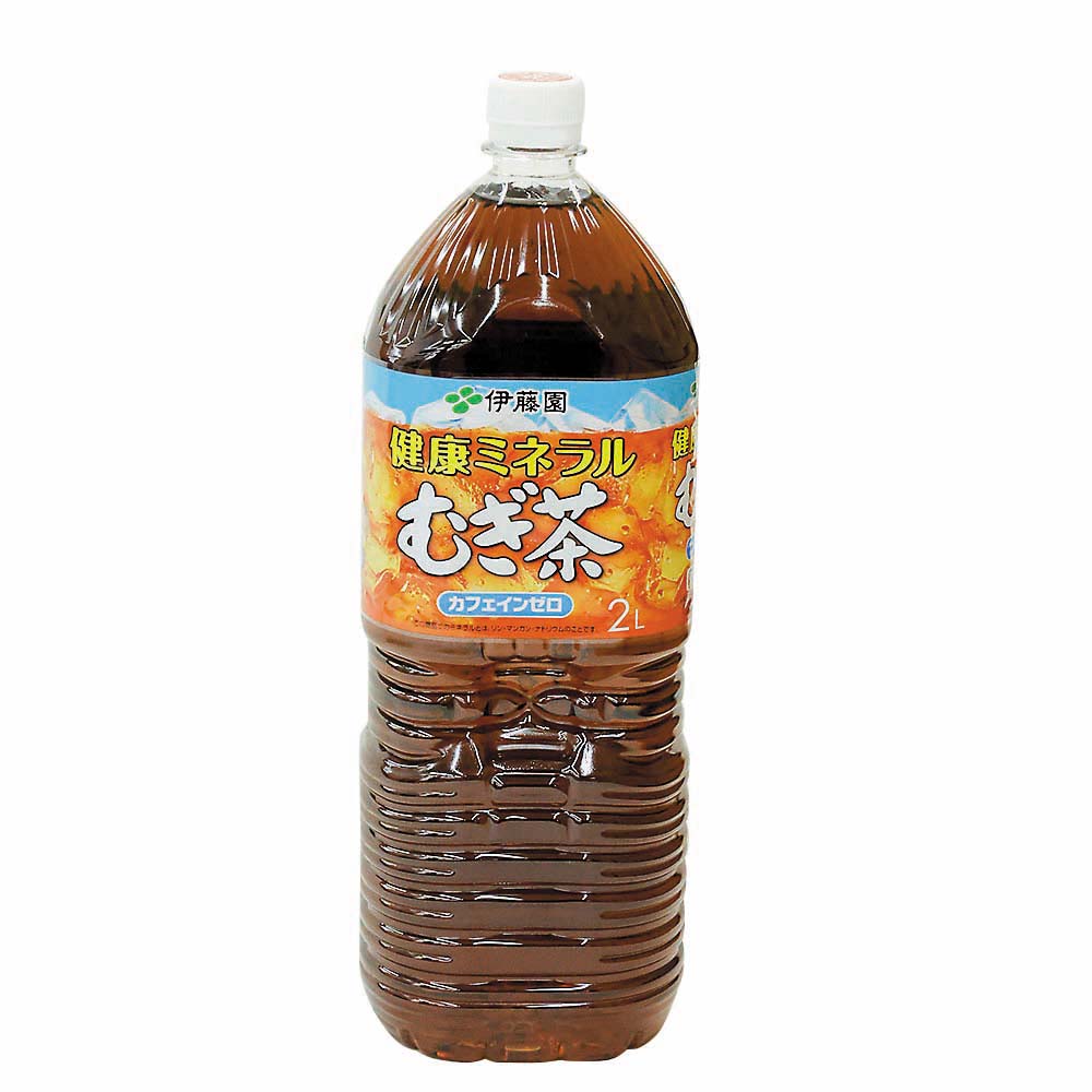 健康ミネラル麦茶 2L バラ　2000
